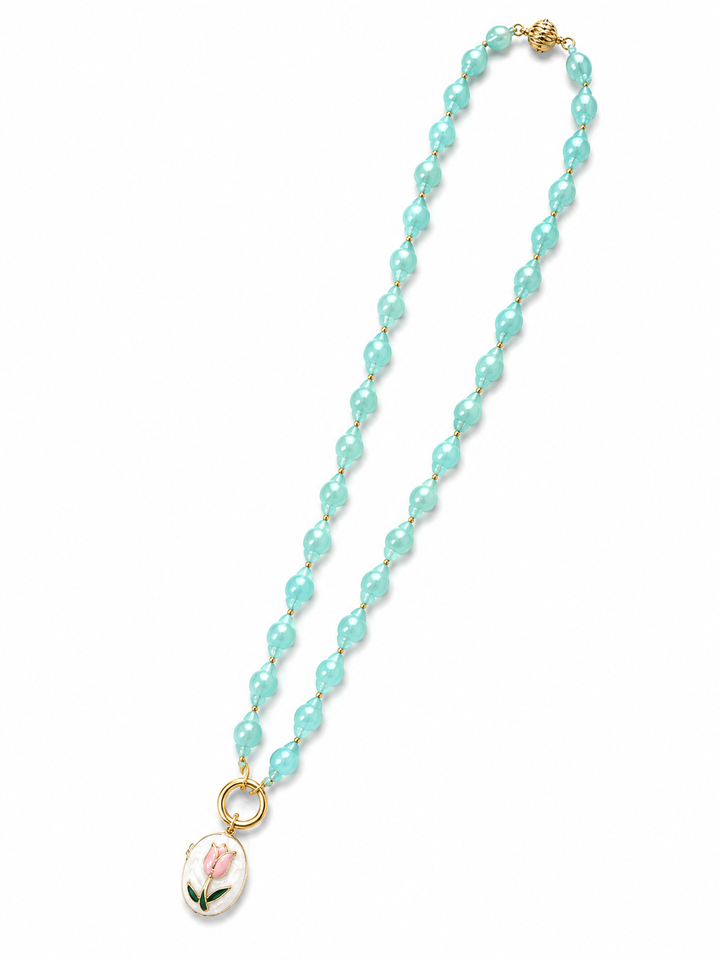 Back to School Beads Necklace Size 18" length