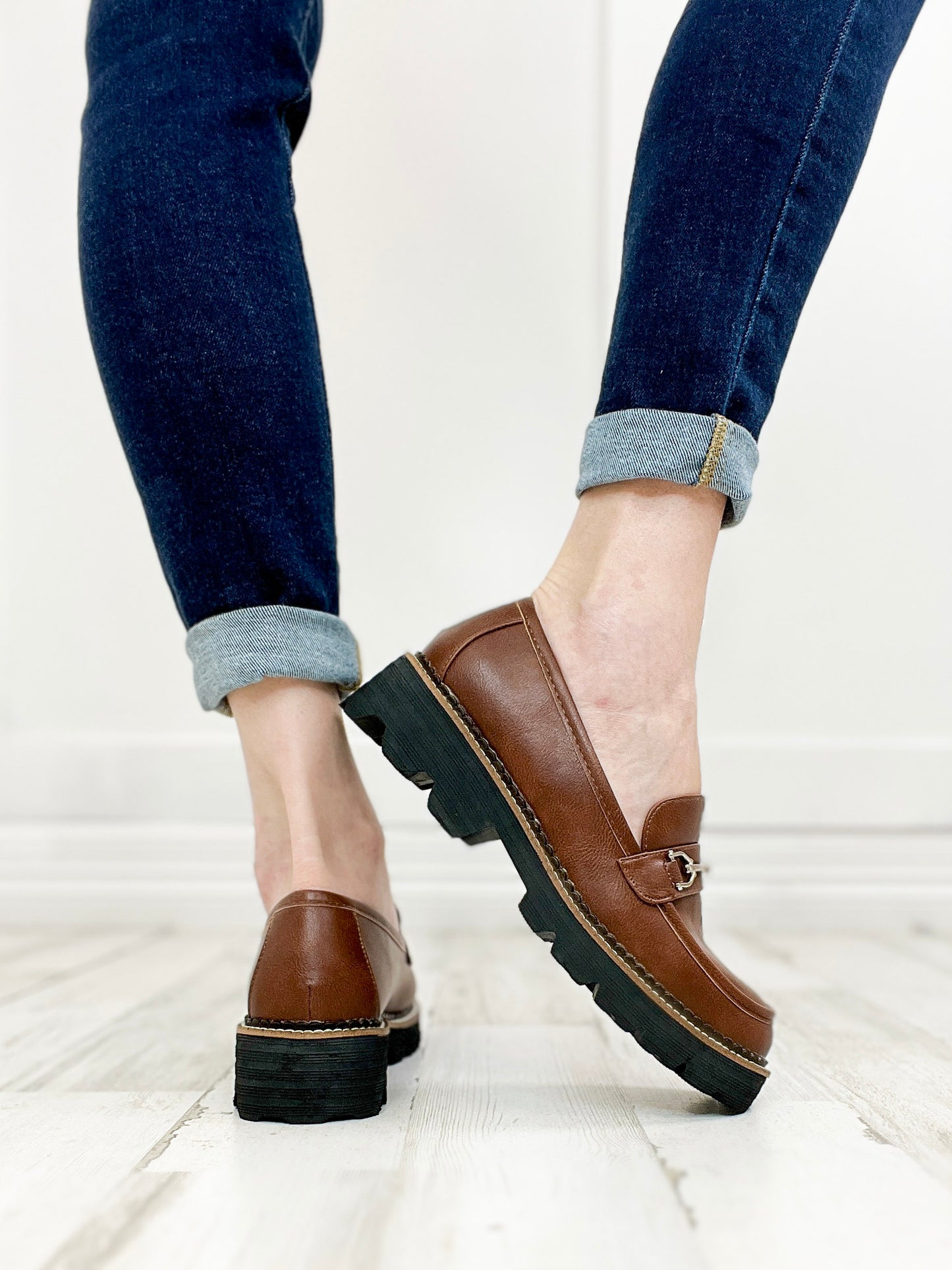 Corkys Brownie Point Loafers in DARK COGNAC