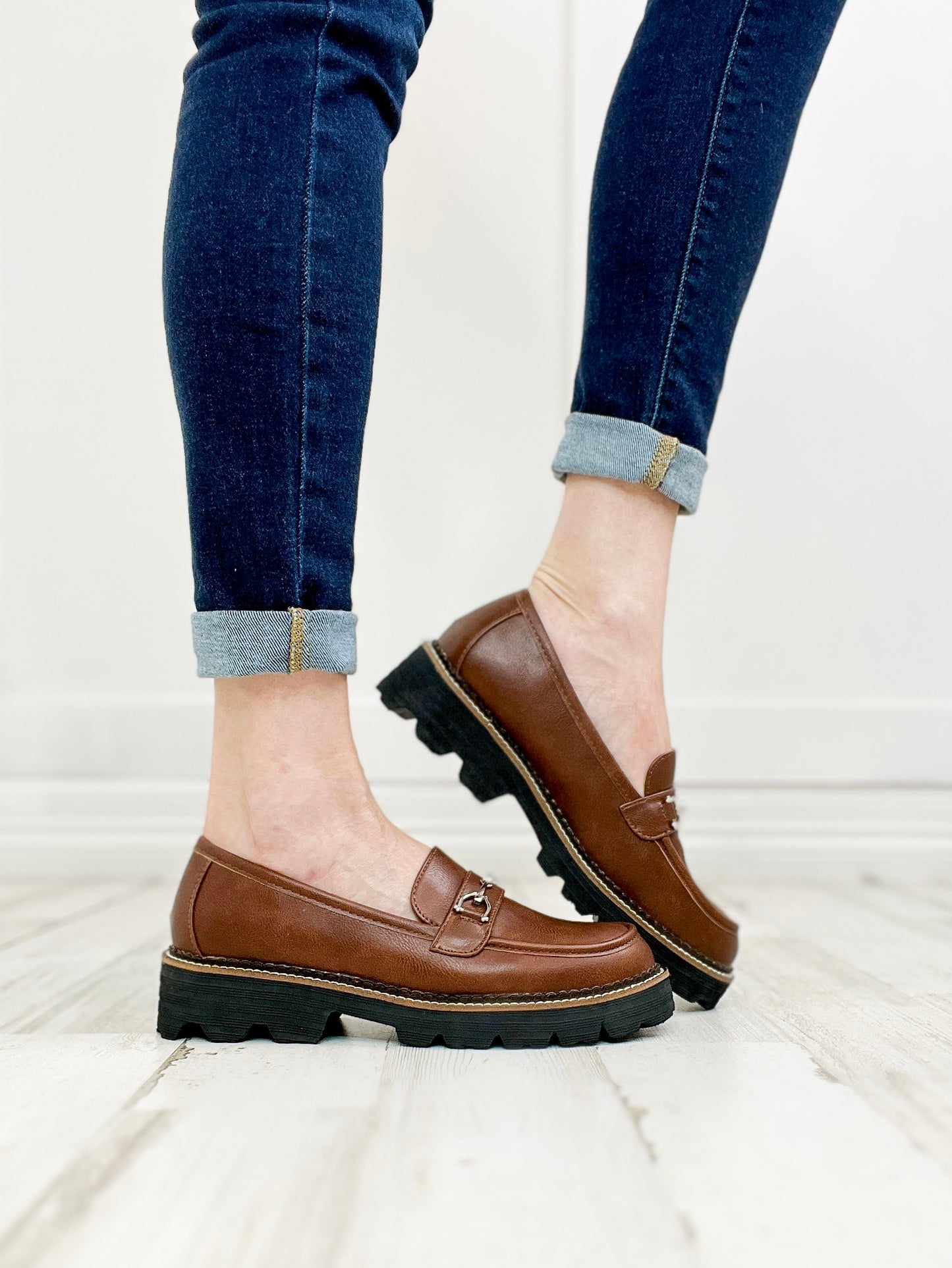 Corkys Brownie Point Loafers in DARK COGNAC