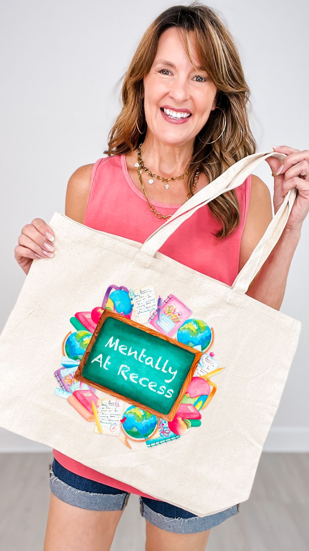 Back To School Teacher JUMBO Tote Bag