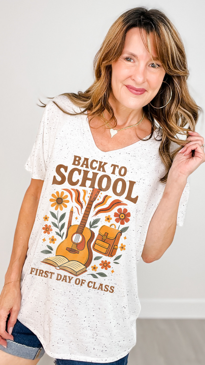First Day Of Class Graphic Tee