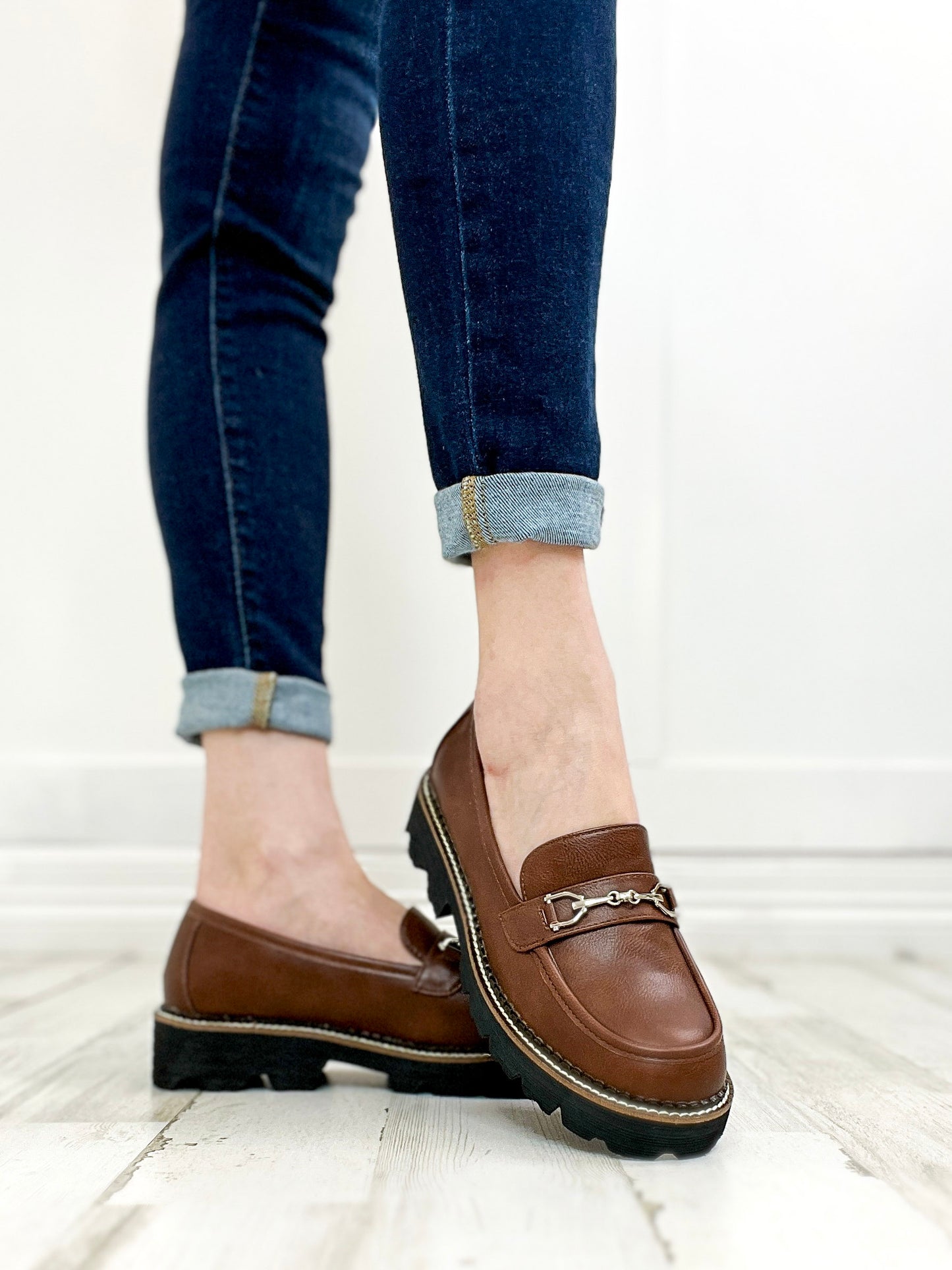 Corkys Brownie Point Loafers in DARK COGNAC