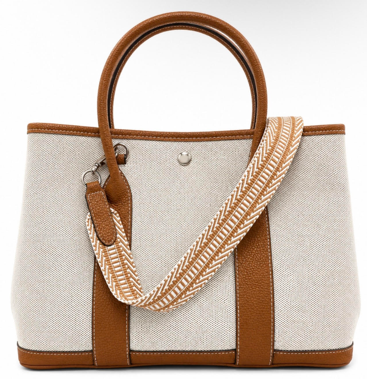 The Harbor Luxe Tote- Brown