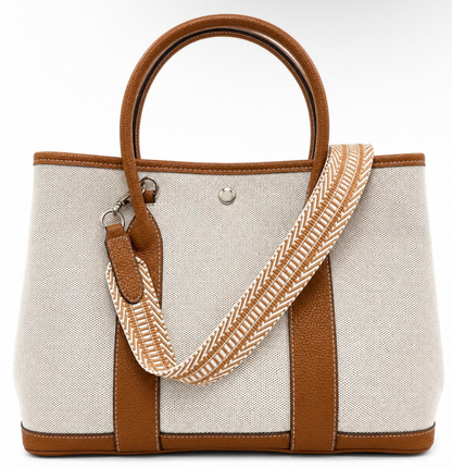 The Harbor Luxe Tote- Brown