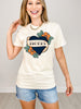 Tattoo Heart Custom Mascot Game Day Graphic Tee