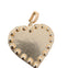 Matte Gold Large Heart Detachable Charm