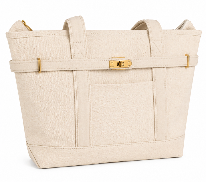 Waterproof Canvas Boat Bag - Natural