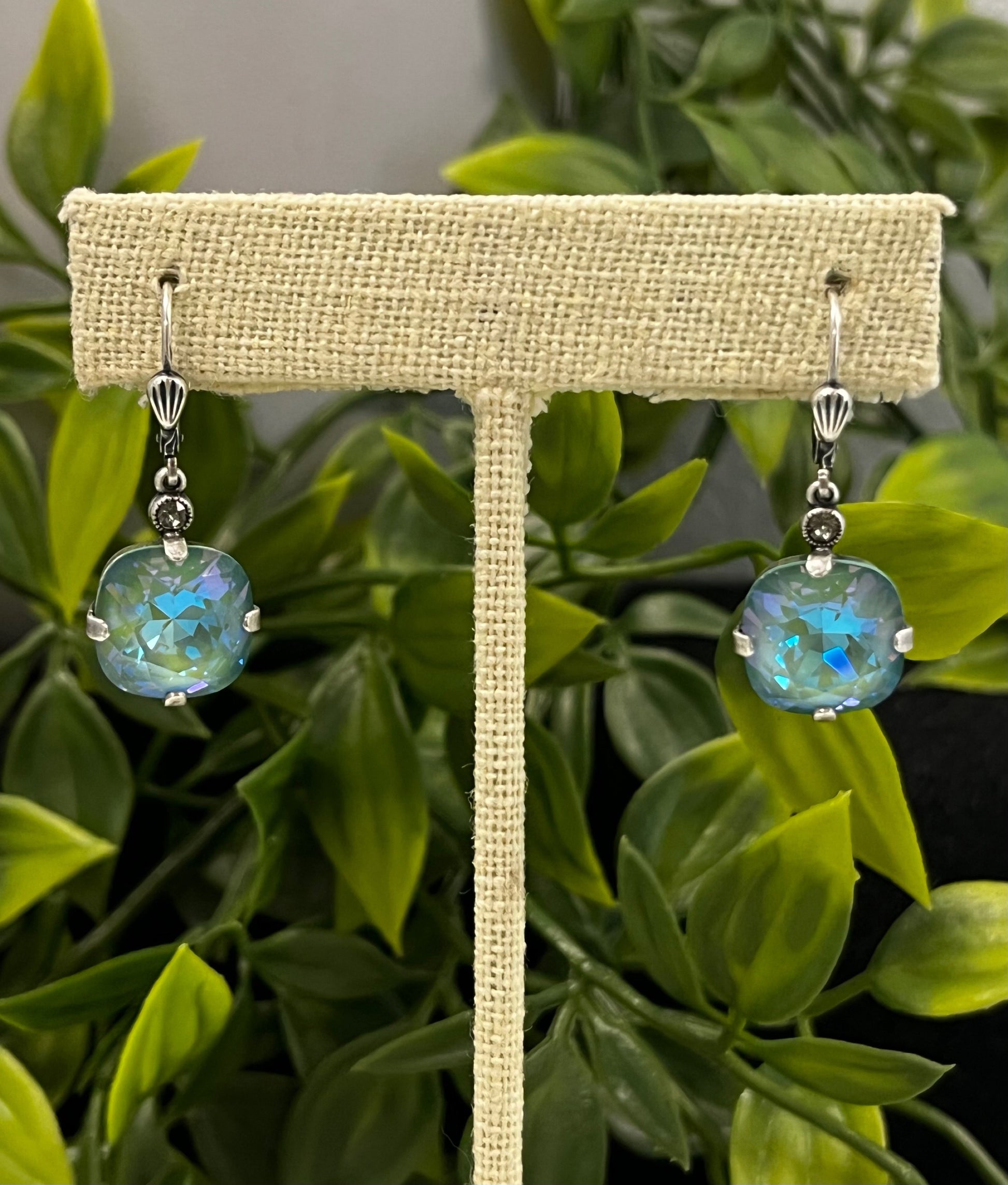 Luxe Round Crystal Earrings - 3 Colors
