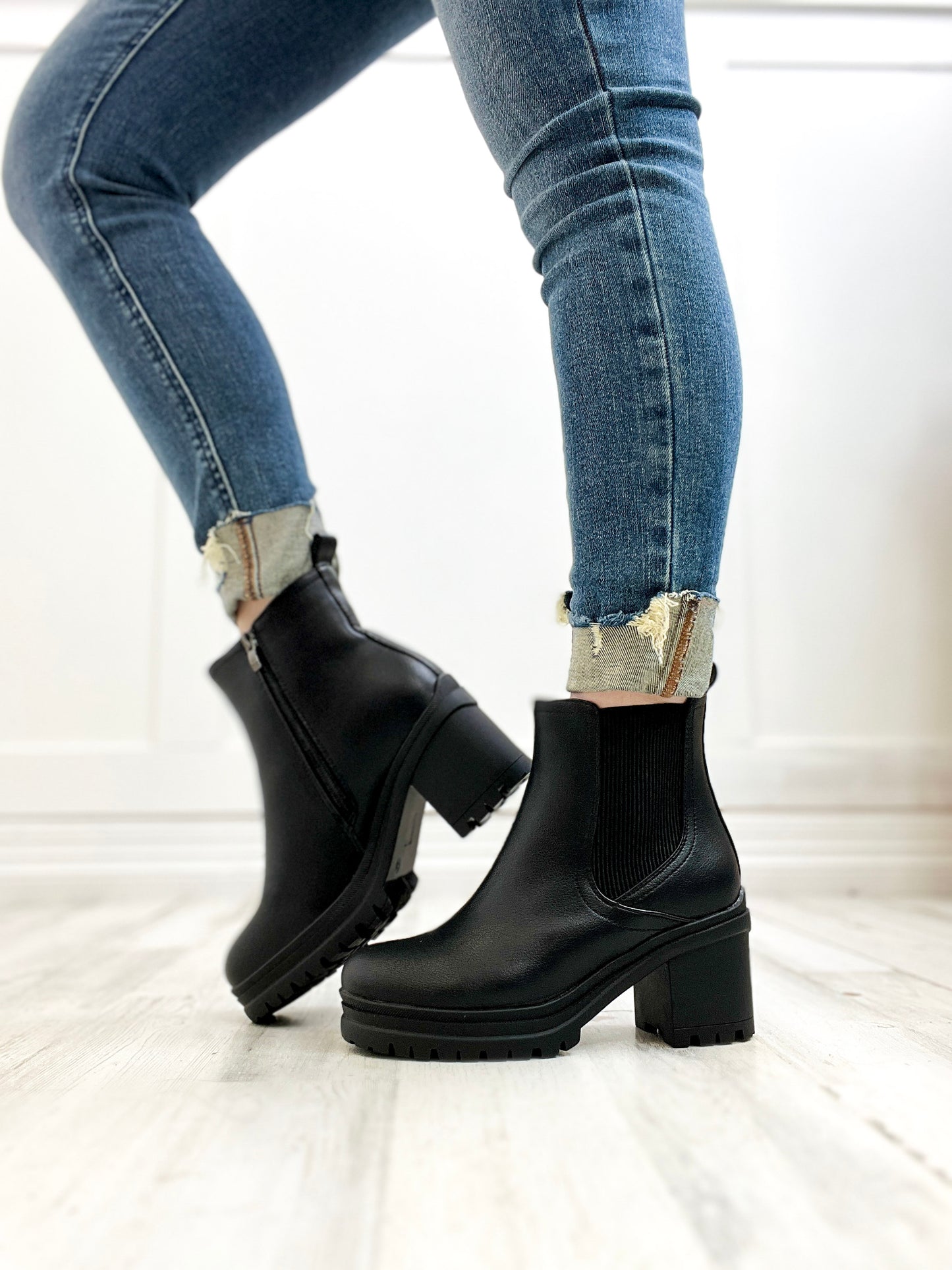 Corkys Trust Issues Booties in Black