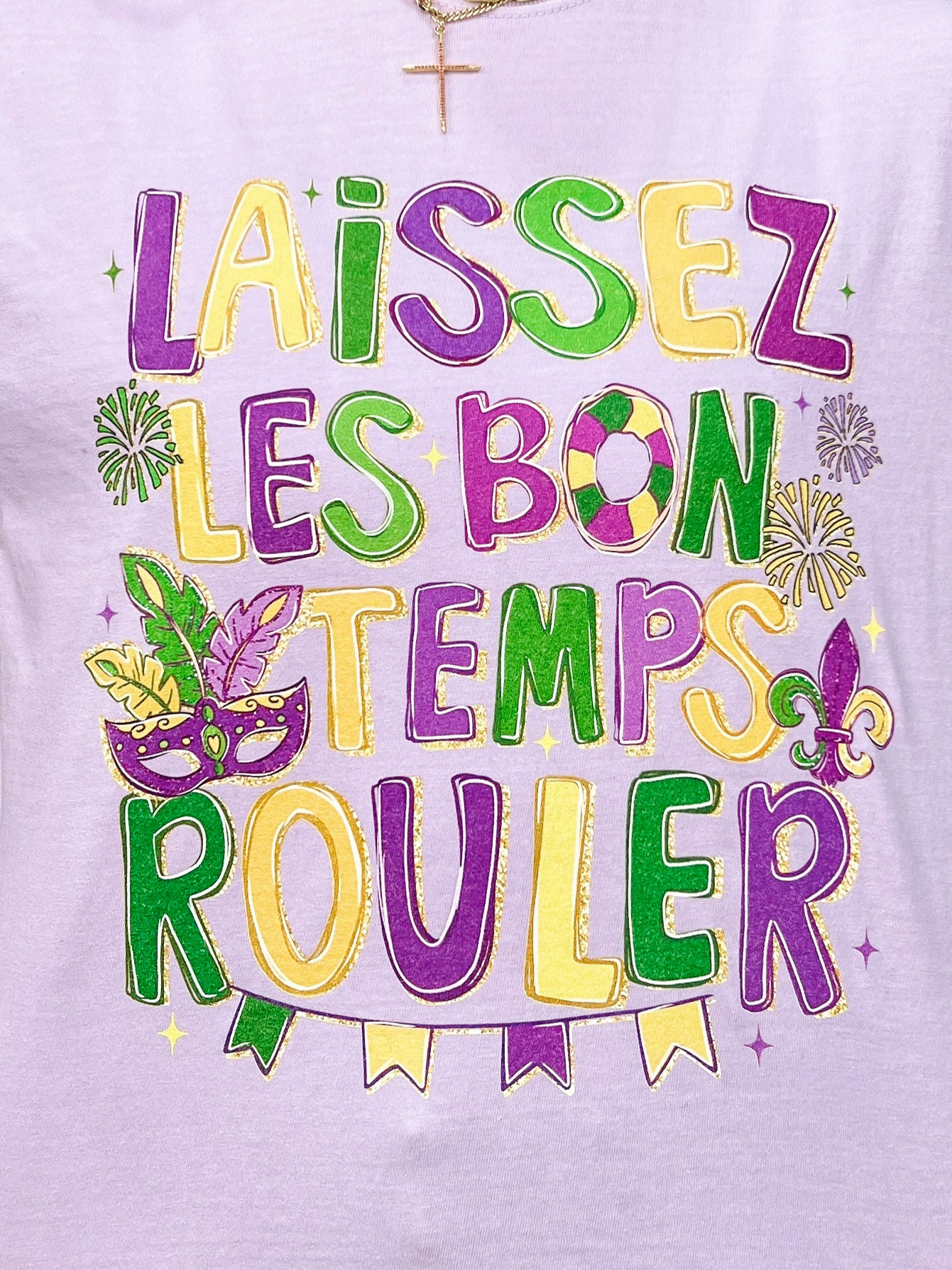 Laissez Bon Temp Rouler Graphic Tee