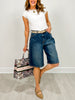 Judy Blue RETRO RIDE High Waist Denim Jorts