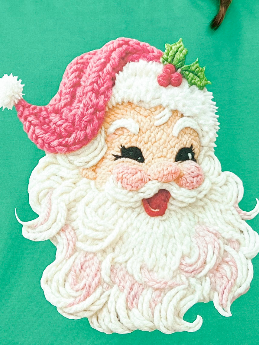 Jolly Yarn Santa Sweatshirt