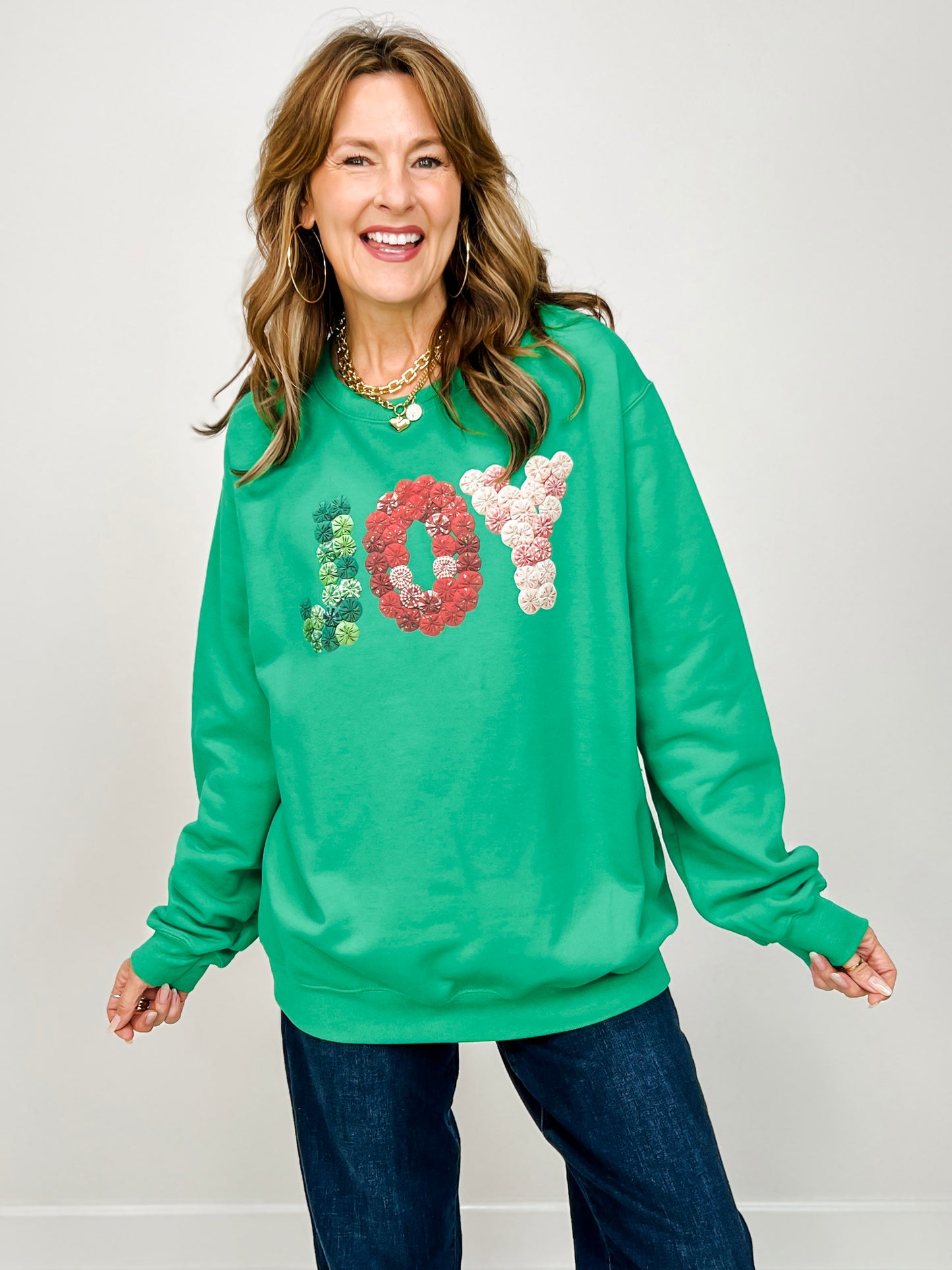 Yarn Stitch Joy Sweatshirt