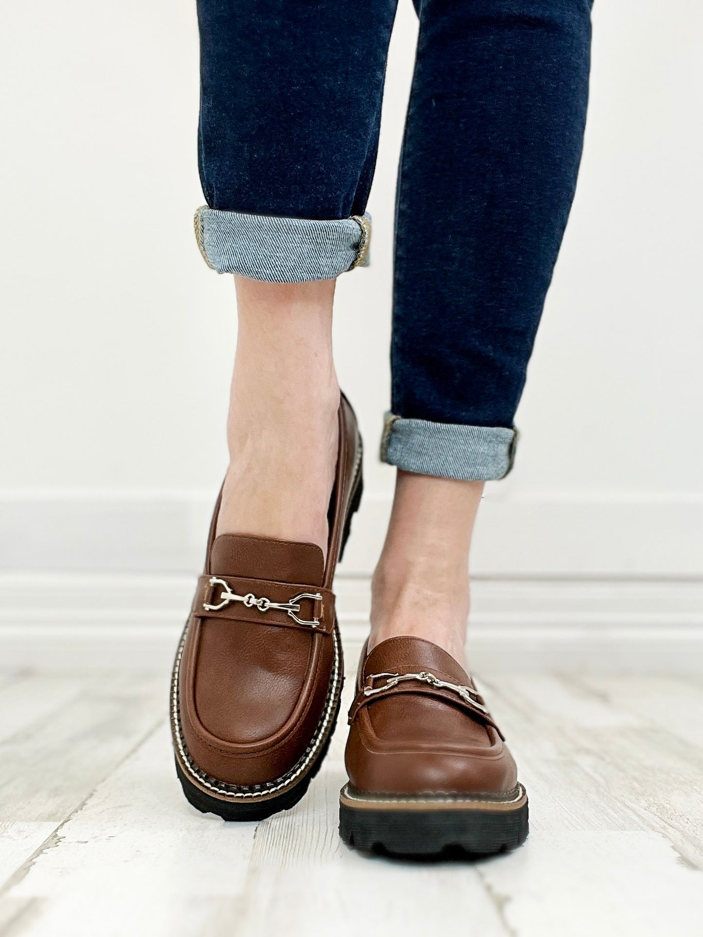 Corkys Brownie Point Loafers in DARK COGNAC