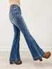 Judy Blue DOUBLE TROUBLE High Waist Flare Jeans PETITE/REGULAR