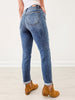Judy Blue LEGEND Hi-Rise Bleach Splash Boyfriend Jeans