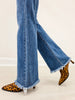 Judy Blue HARDY High Rise Double Button Frayed Hem Jeans