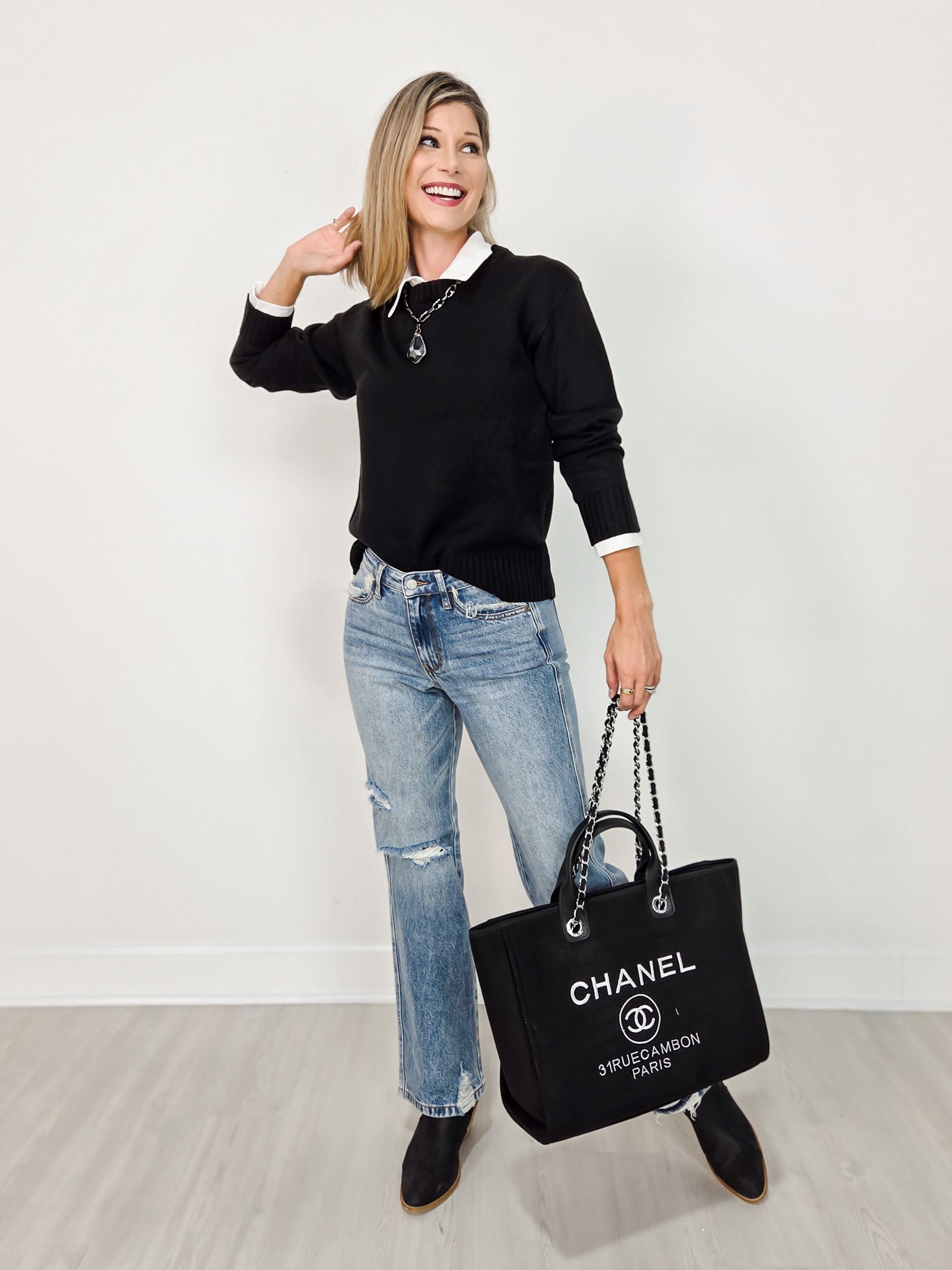 The Laid Back Luxe Sweater