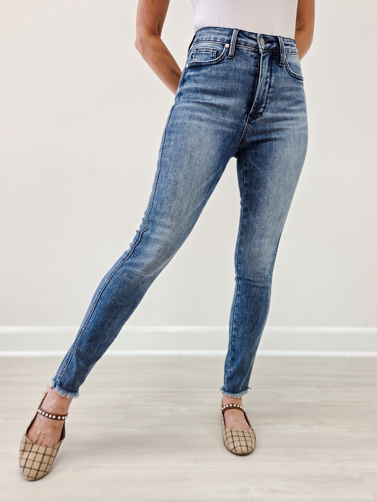 Judy Blue OPHELIA Hi-Rise Tummy Control Skinny Jeans