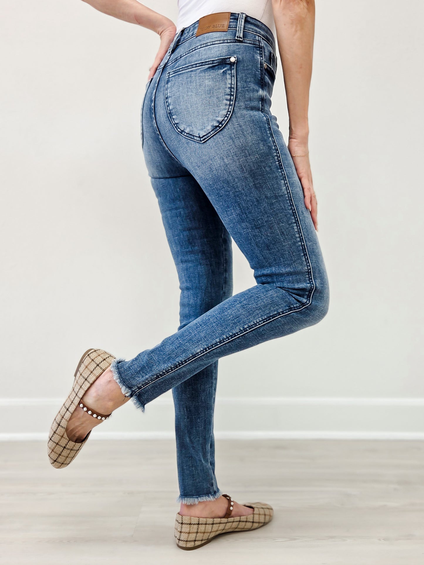 Judy Blue OPHELIA Hi-Rise Tummy Control Skinny Jeans