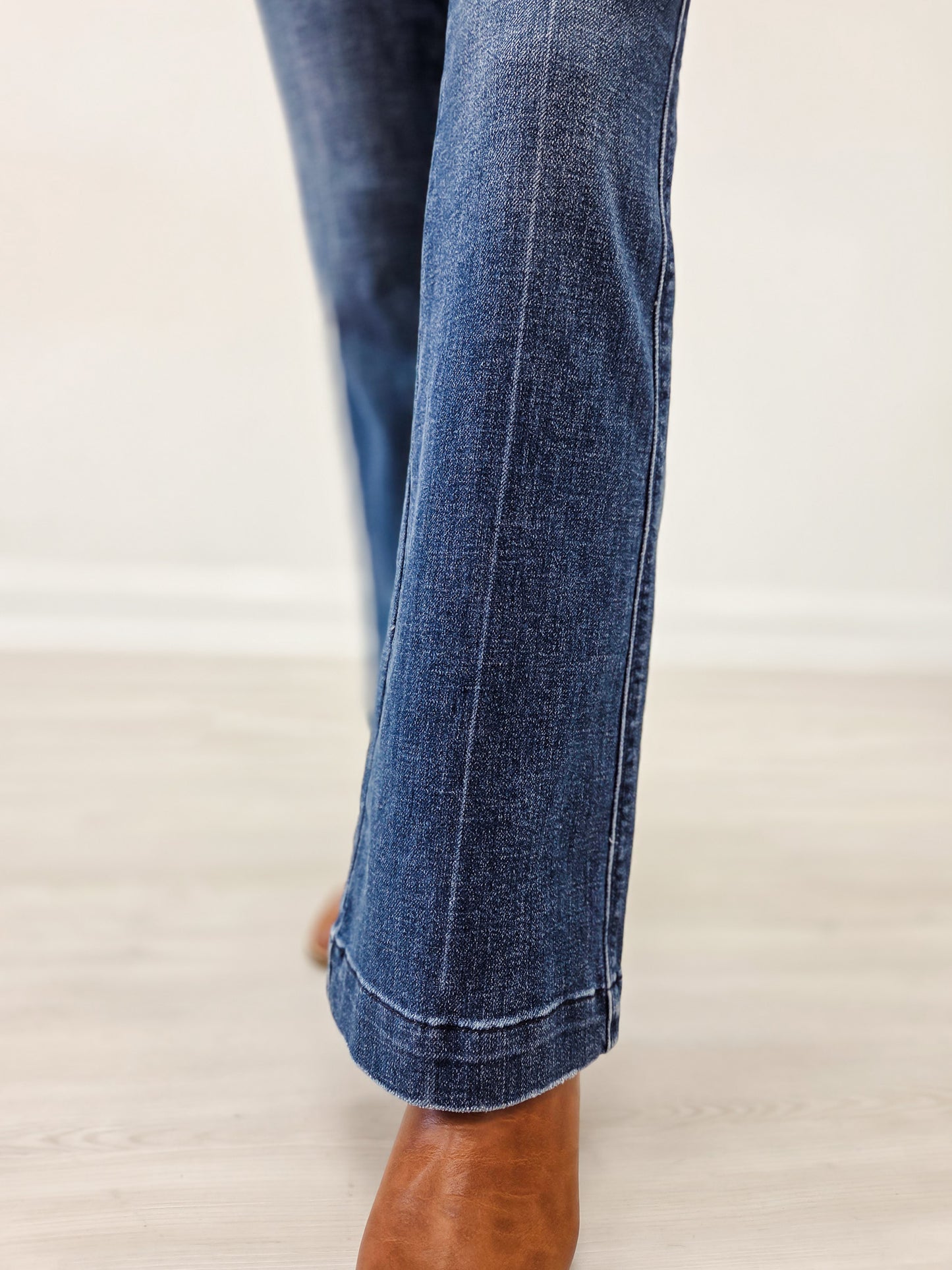 Judy Blue "Slay All Day" Mid-Rise Bootcut Trouser Jeans