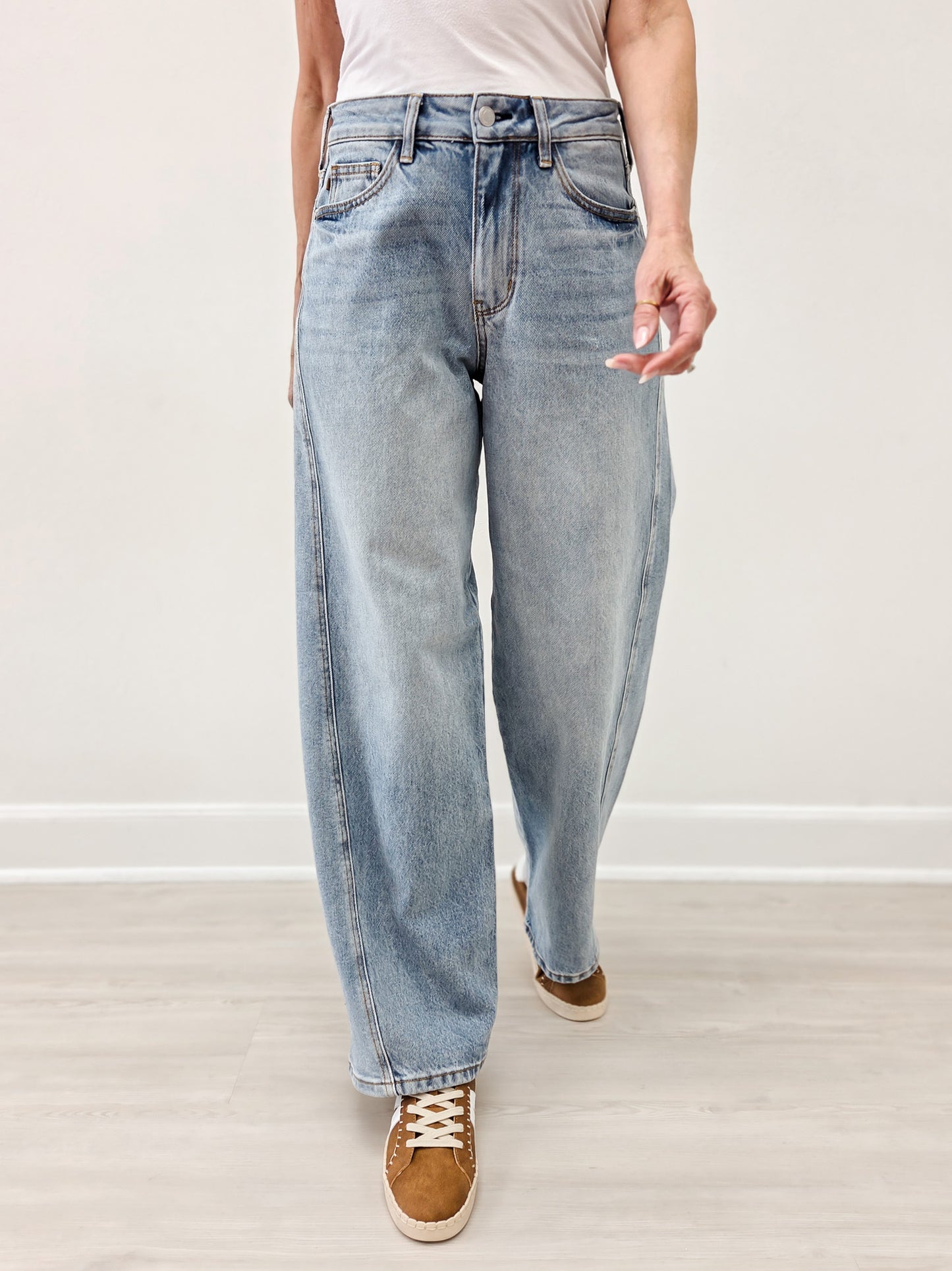 Judy Blue THE ICON High Waist Rigid Magic Twisted Side Seam Jeans