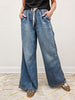 Judy Blue OFF DUTY High-Waist Featherlight Elastic Waistband Jeans