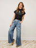 Judy Blue OFF DUTY High-Waist Featherlight Elastic Waistband Jeans
