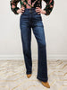 Judy Blue HIGH SOCIETY High-Waist Trouser Leg Jeans in 3 Inseams