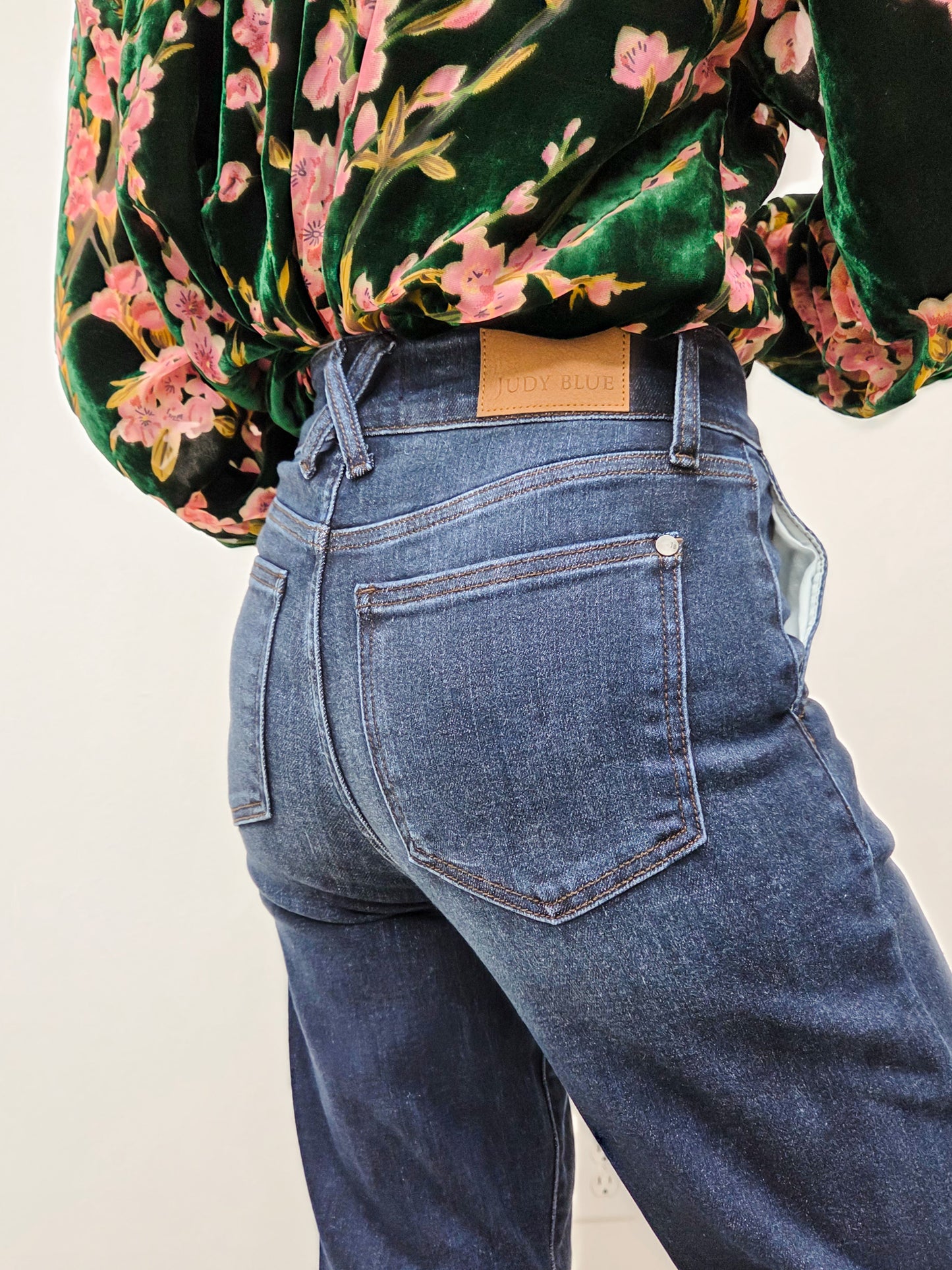 Judy Blue HIGH SOCIETY High-Waist Trouser Leg Jeans in 3 Inseams