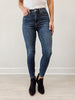 Judy Blue CRY PRETTY Mid-Rise Tummy Control Skinny Jeans