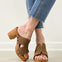 H Strap Chunky Studded Clog
