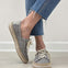 Blowfish Malibu Buenos Slip-On Tennis Shoes in Fog Grey