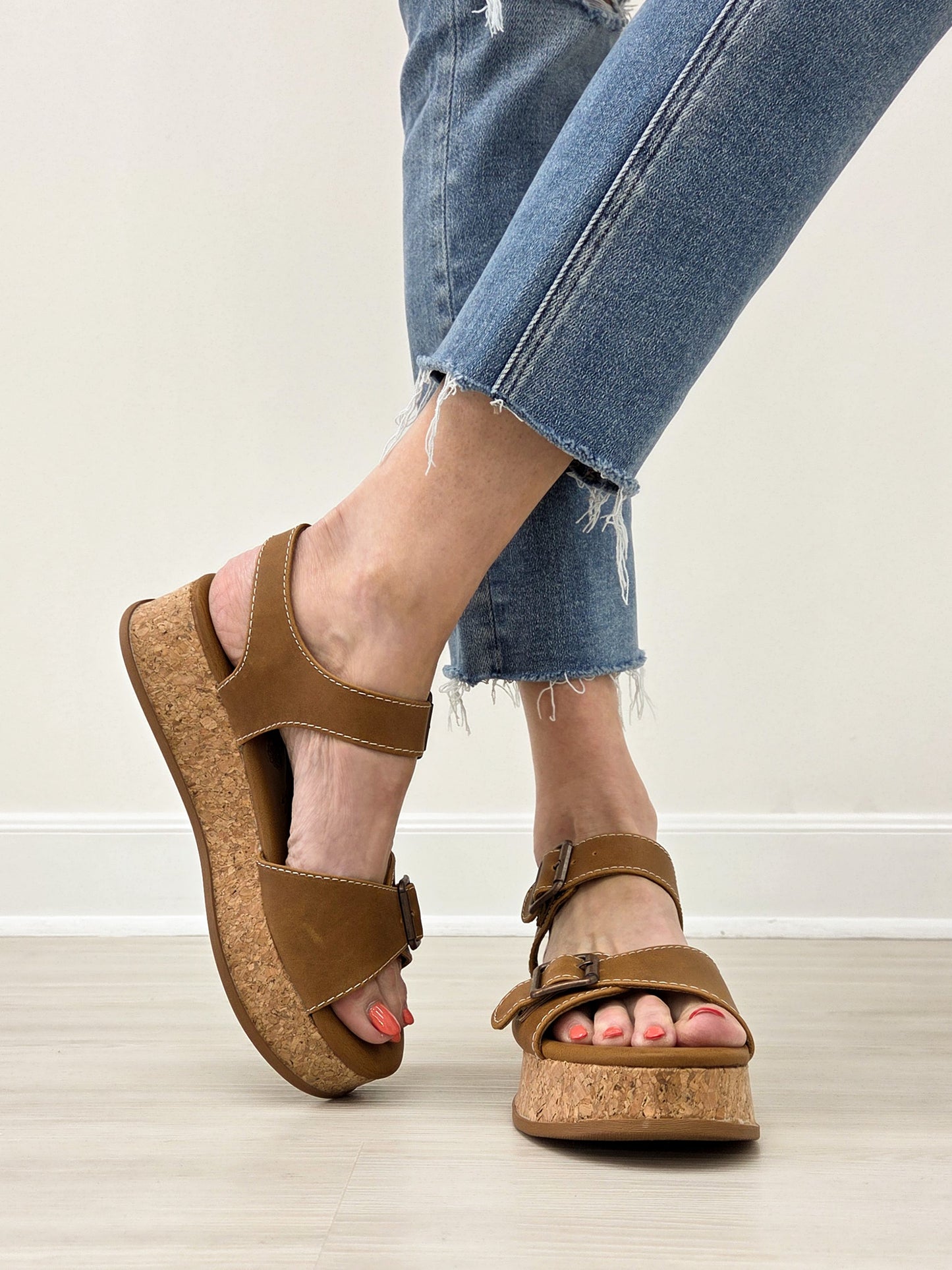 Blowfish Malibu Magical Wedge Sandals in Scotch