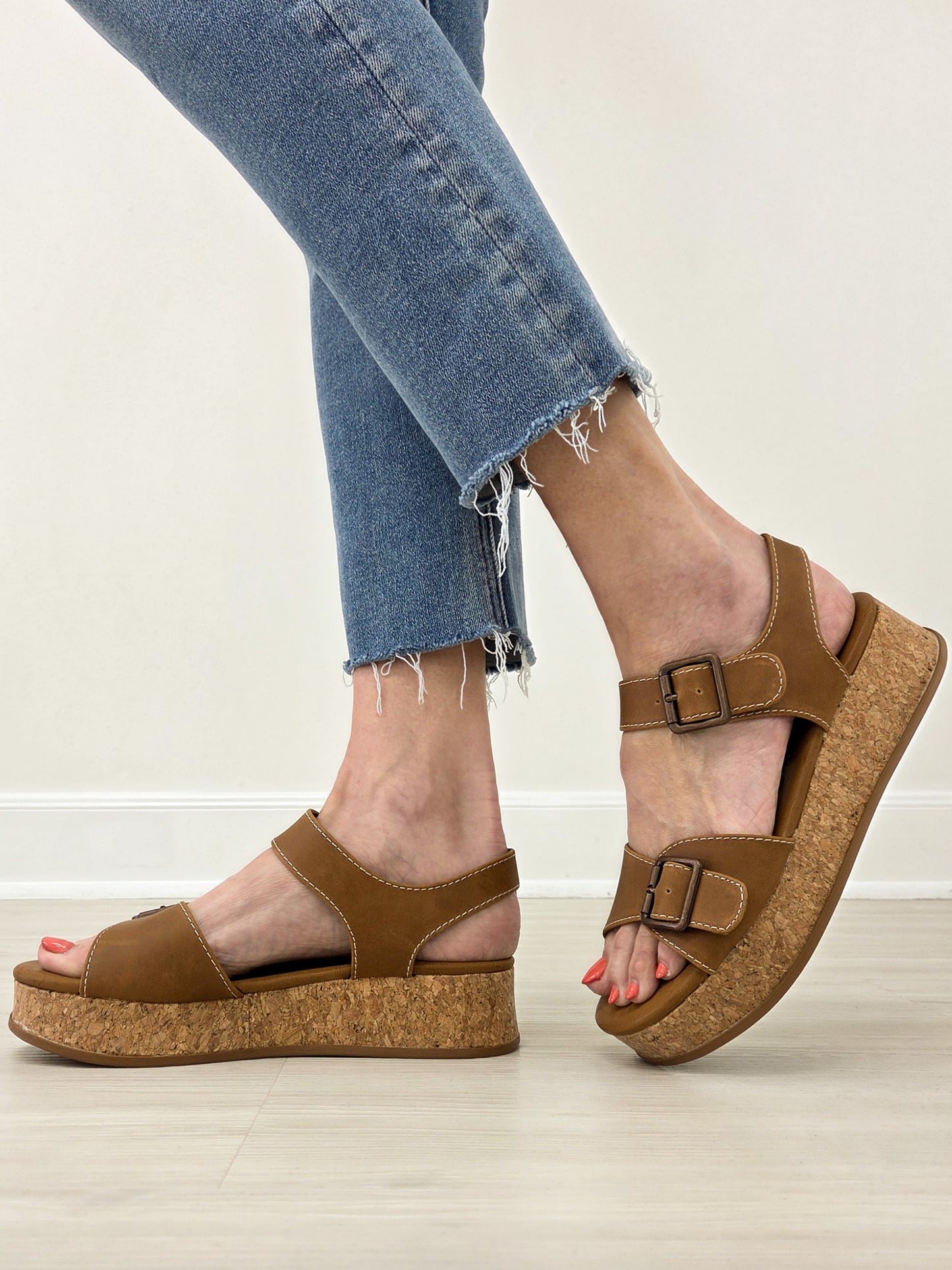 Blowfish Malibu Magical Wedge Sandals in Scotch