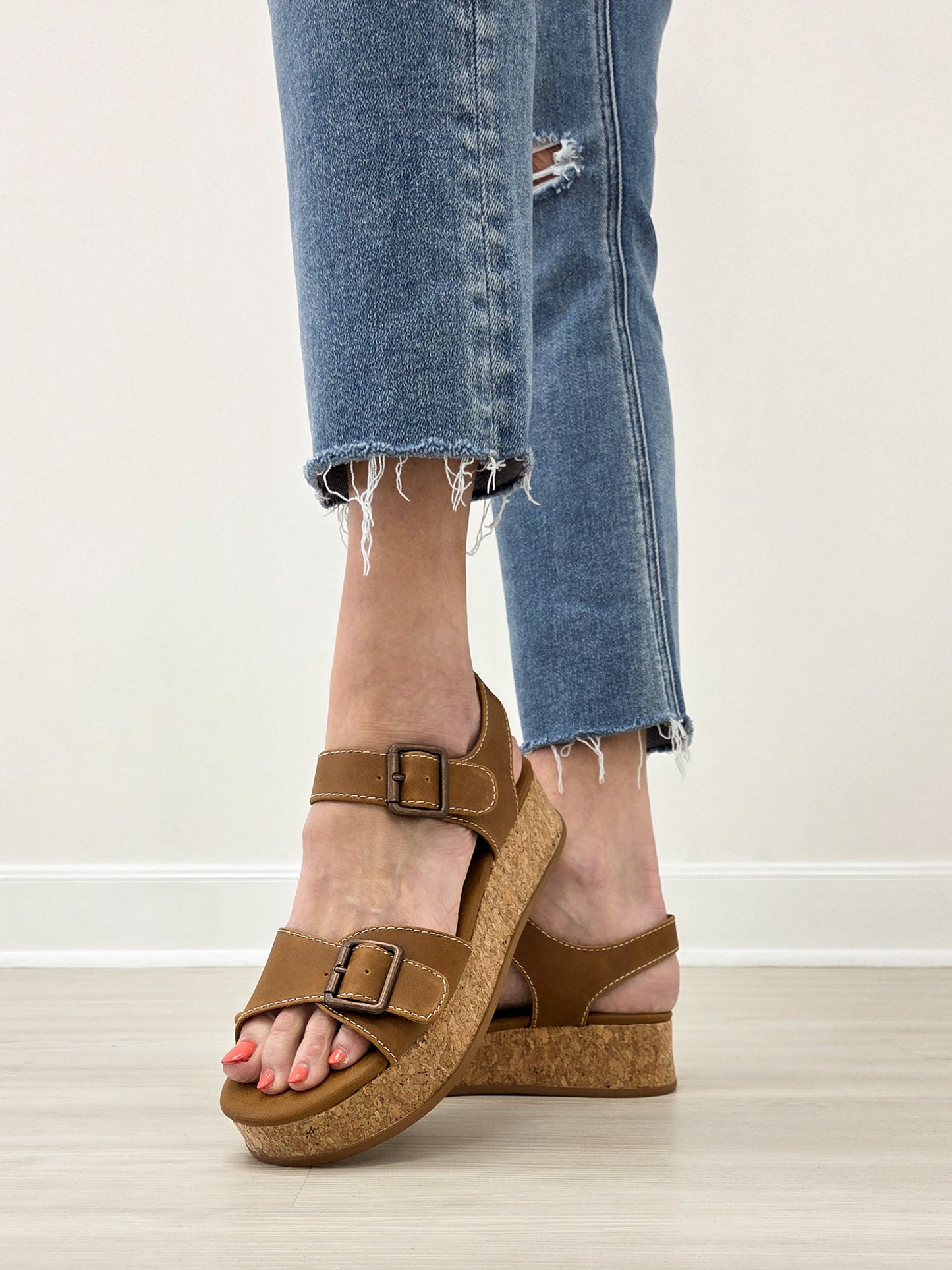 Blowfish Malibu Magical Wedge Sandals in Scotch