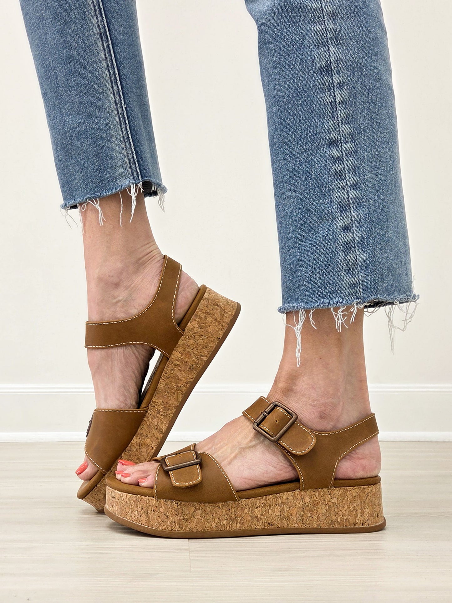 Blowfish Malibu Magical Wedge Sandals in Scotch