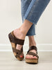 Pierre Dumas Tricia-3 Sandals in Brown