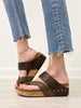 Pierre Dumas Tricia-3 Sandals in Brown