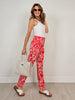 Relaxed Pants in Red