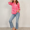 Sailaway Top in Hot Pink