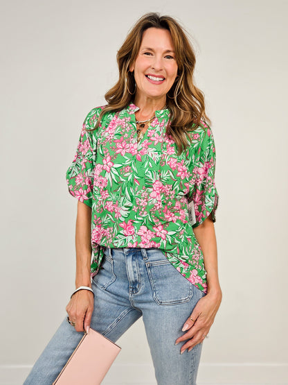 LizBreeze Top in Green