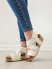 Corkys Good For You Wedges in Ivory