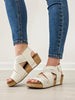 Corkys Good For You Wedges in Ivory