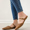 Corkys Wanna Grab Drinks Flats in Cognac Distressed