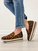 Corkys Sheesh Platform Loafers in Leopard