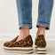 Corkys Sheesh Platform Loafers in Leopard