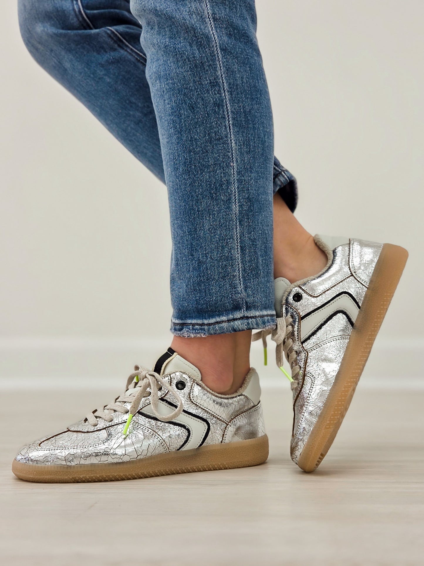 ShuShop Sylvia Sneakers in Silver