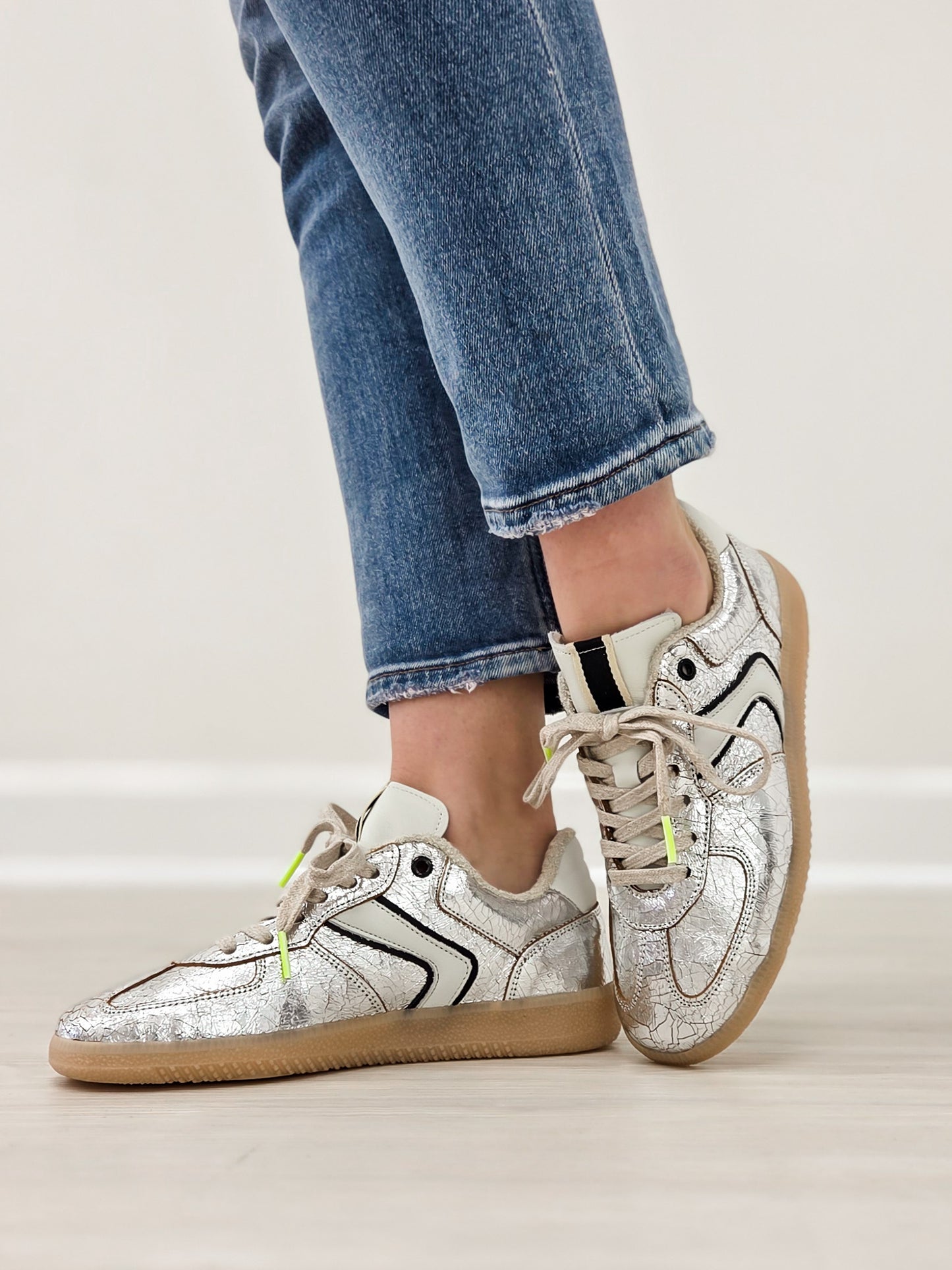 ShuShop Sylvia Sneakers in Silver