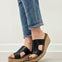 Corkys Kiss N Tell Wedges in Black